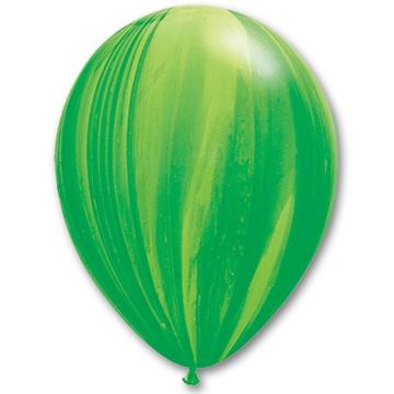 Латексный шар Агат Зеленый