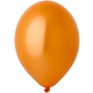 Латексный шар Металлик Оранжевый