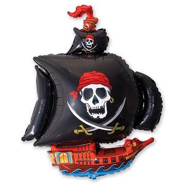Фольгированная фигура "Пиратский корабль"