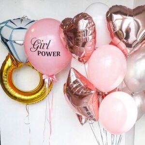 Композиция шариков "Girl Power"