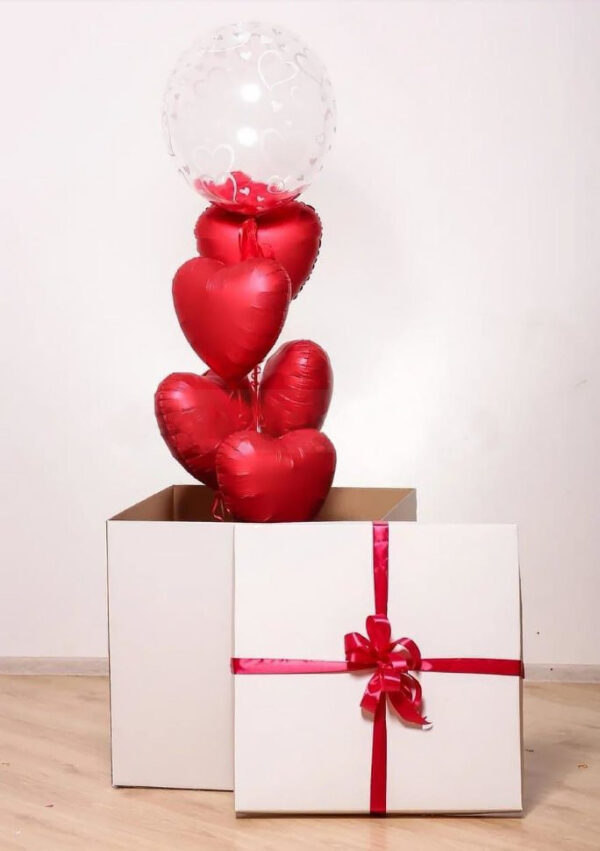 Коробка-сюрприз "Сердечное признание"