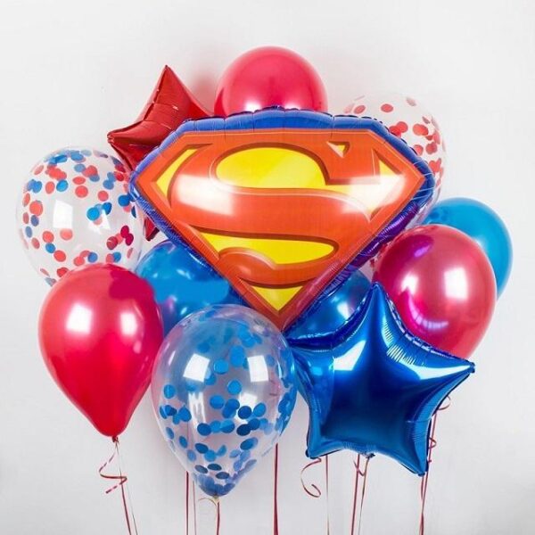 Сет шариков "Superman"